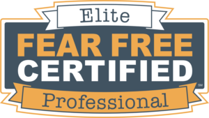 Fear free certified professional, Elite. Dr Hannah Minch – West Creek Animal Clinic