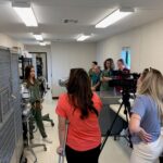 Equipment donated to zoo, Dr Minch interview—West Creek Animal Clinic