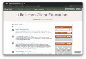 Life Learn Client Education - West Creek Animal Clinic