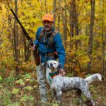 Hunting dog & hunter - West Creek Animal Clinic